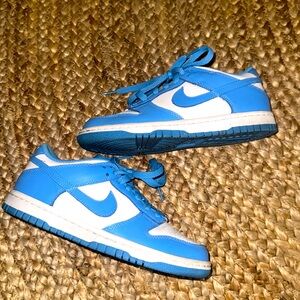 Youth blue Nike dunk 1